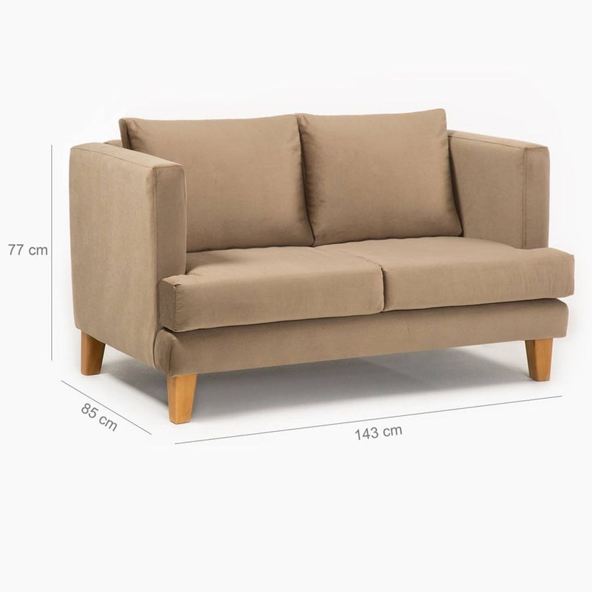 BARRA DESIGN - SOFA LARISA 2C BEIGE