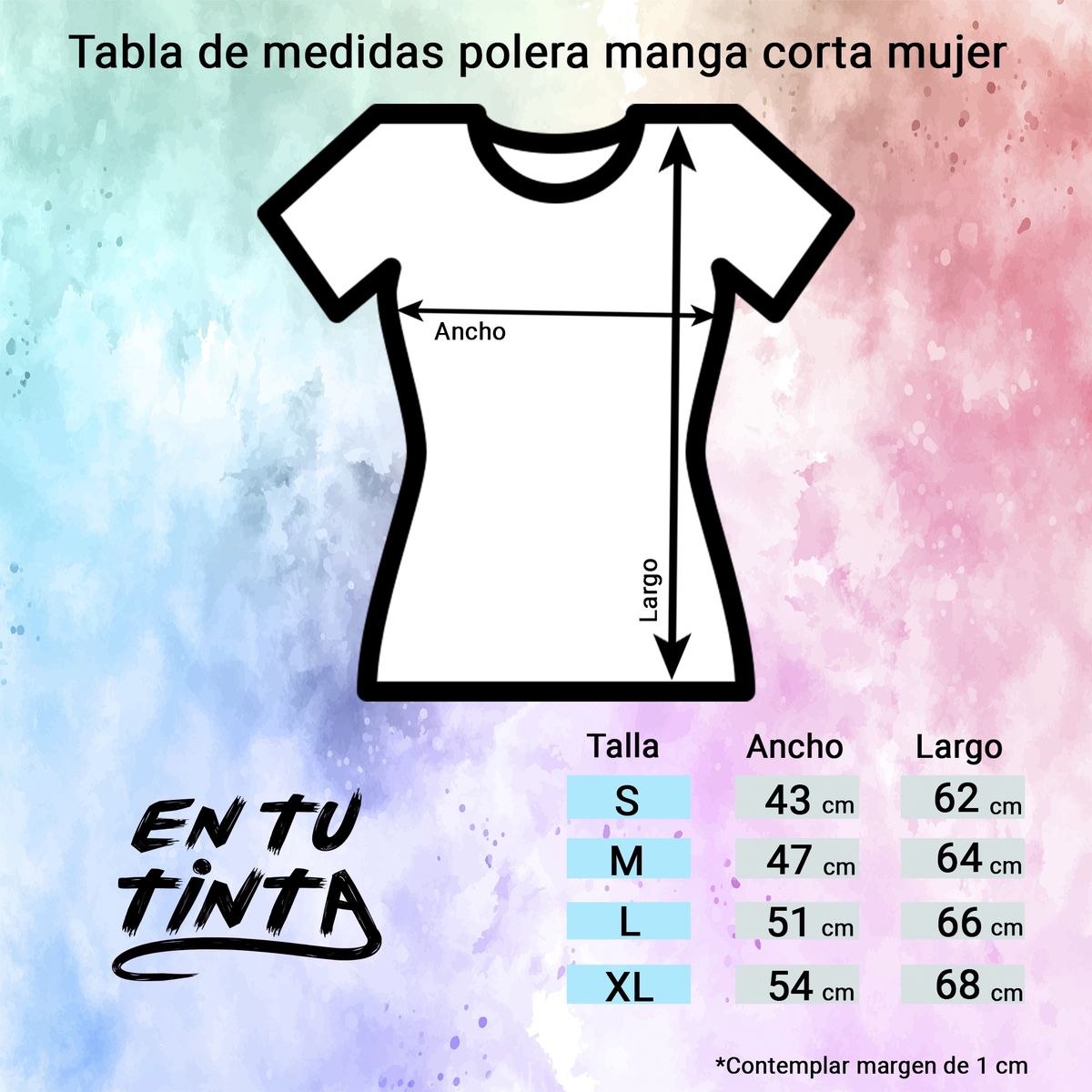 GENERICO - Polera mujer diseño Orbit Culture D2