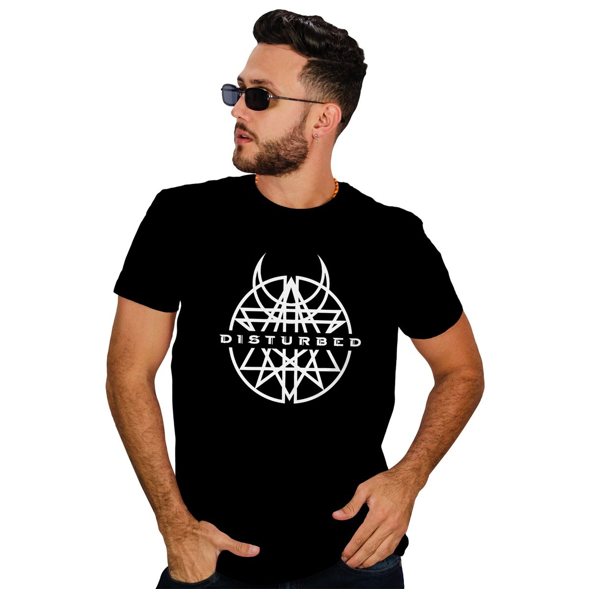 GENERICO - Polera hombre diseño Disturbed D2