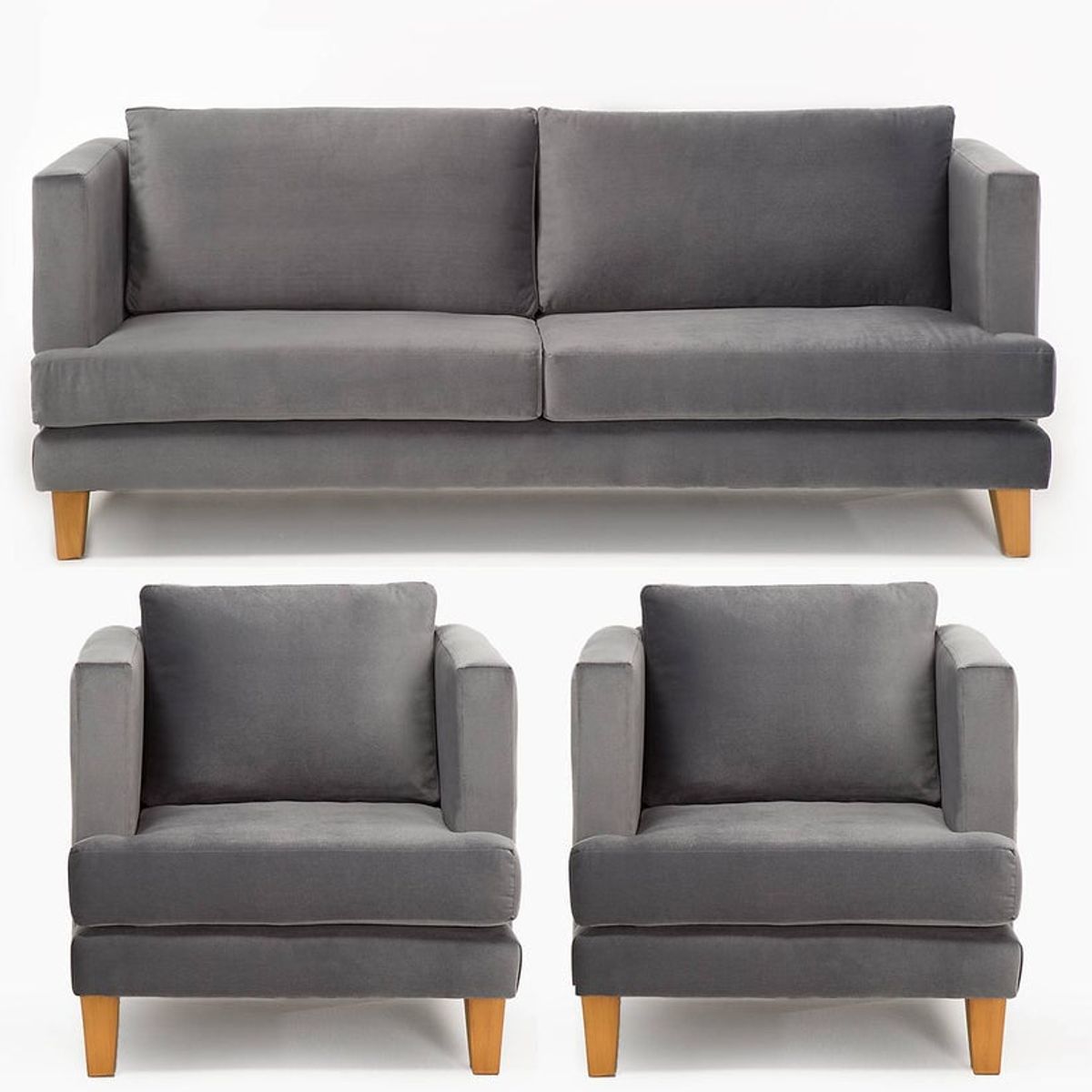 BARRA DESIGN - JUEGO LIVING 3-1-1 LARISA GRIS…