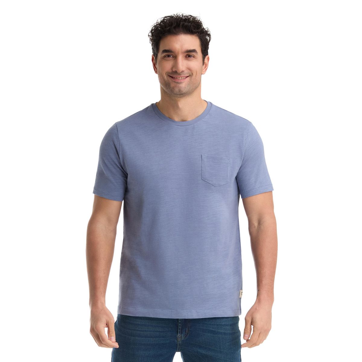 PANAMA JACK - Polera Manga Corta Hombre Azul Panama Jack