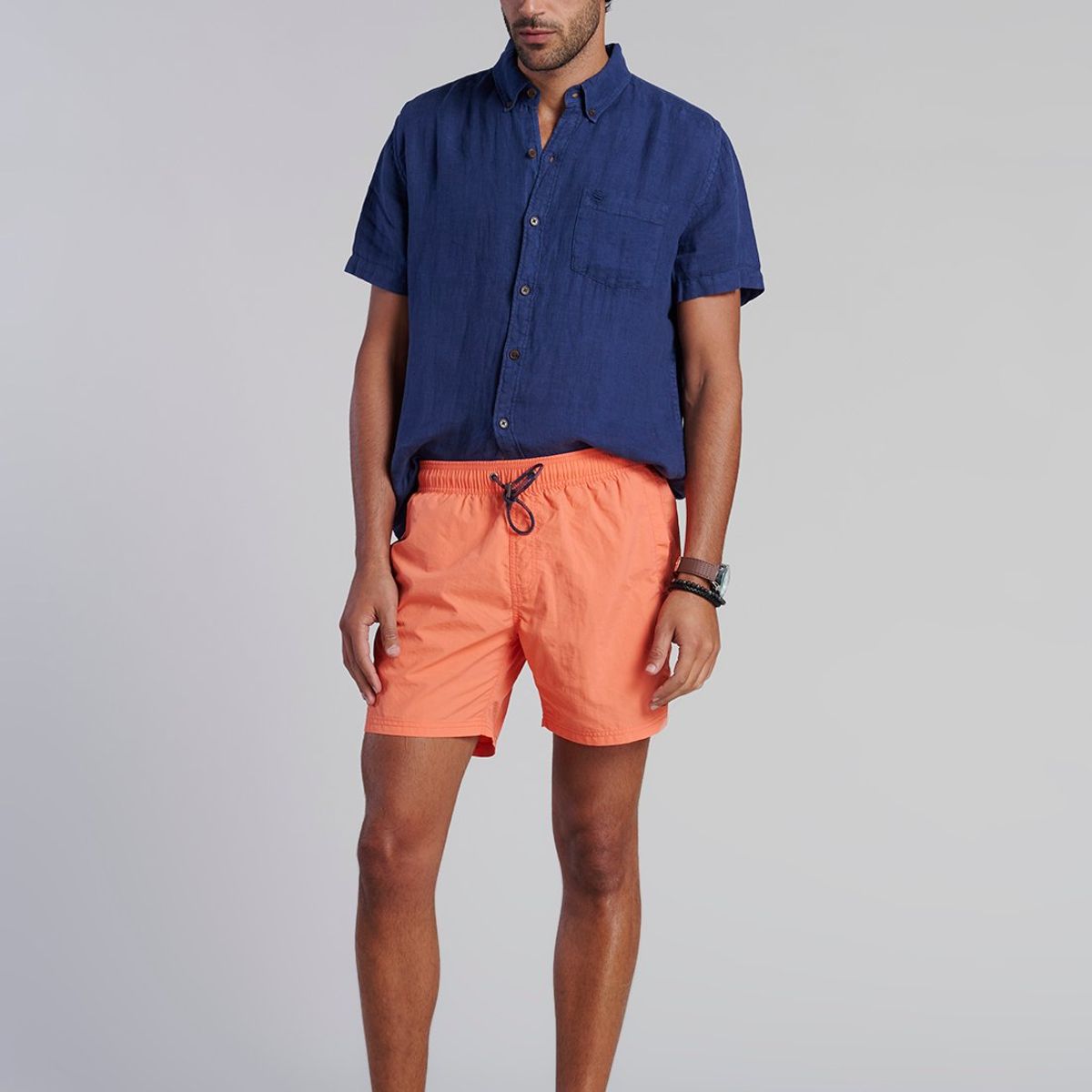 FEROUCH - Traje De Bano Basico F Rojo Ferouch