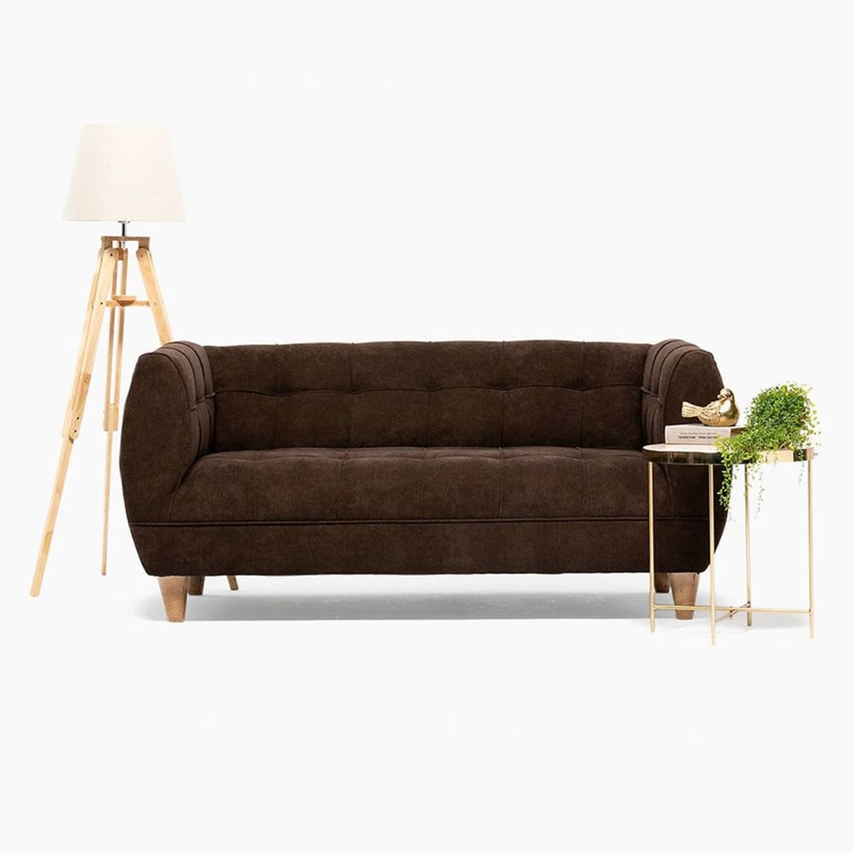BARRA DESIGN - SOFA GRACIA 200 CAFÉ