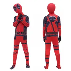 GENERICO - Disfraz Deadpool para niño talla 8