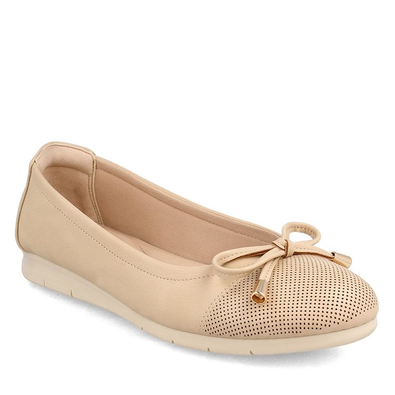 BATA - Ballerina Mujer Bata Fendy Beige