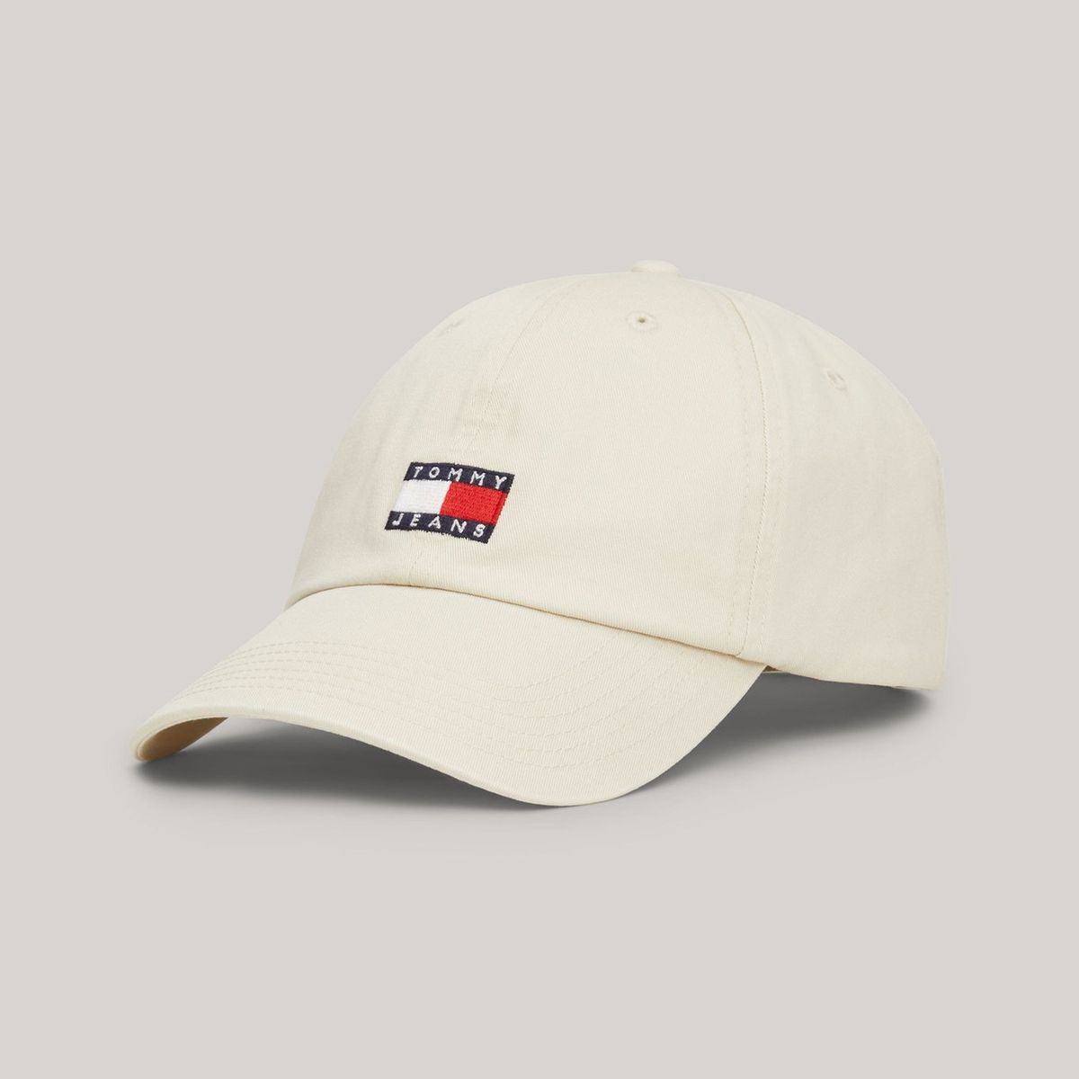 TOMMY HILFIGER - Jockey Heritage Con Parche Beige Tommy Jeans