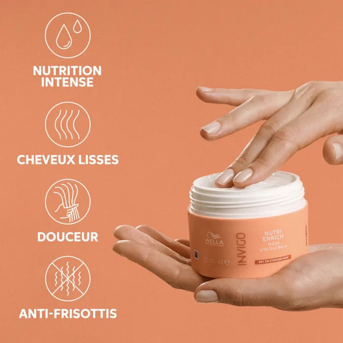 WELLA - Mascarilla Nutrición Intensa Nutri-enrich 500 ML Wella
