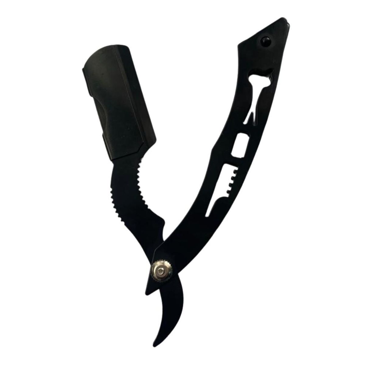 COMPRASMART CHILE - Navajin Negro Razors Inoxidable Para Barbero Peluqueria