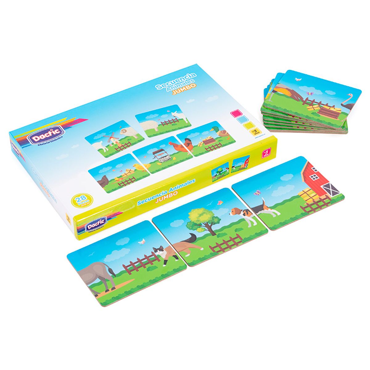 DACTIC - Secuencia de Animales Jumbo