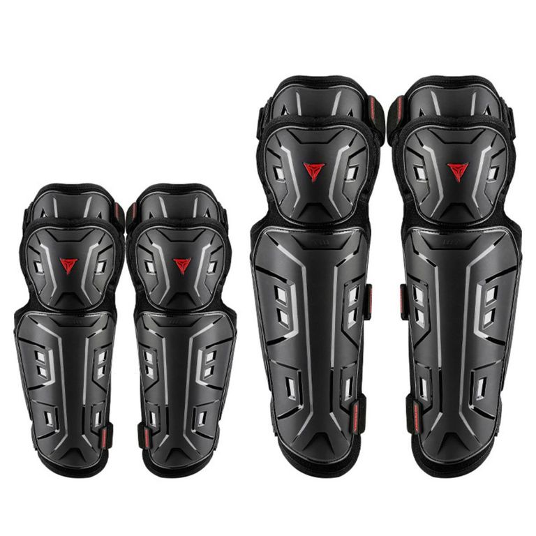 Pack de Rodilleras Largas y Coderas Para Motociclismo 1029HJ
