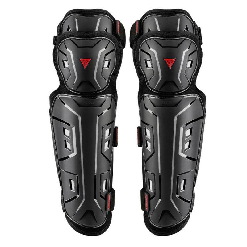 MOTOWOLF - Rodilleras largas  Con Correas Ajustables Motowolf 1029HX