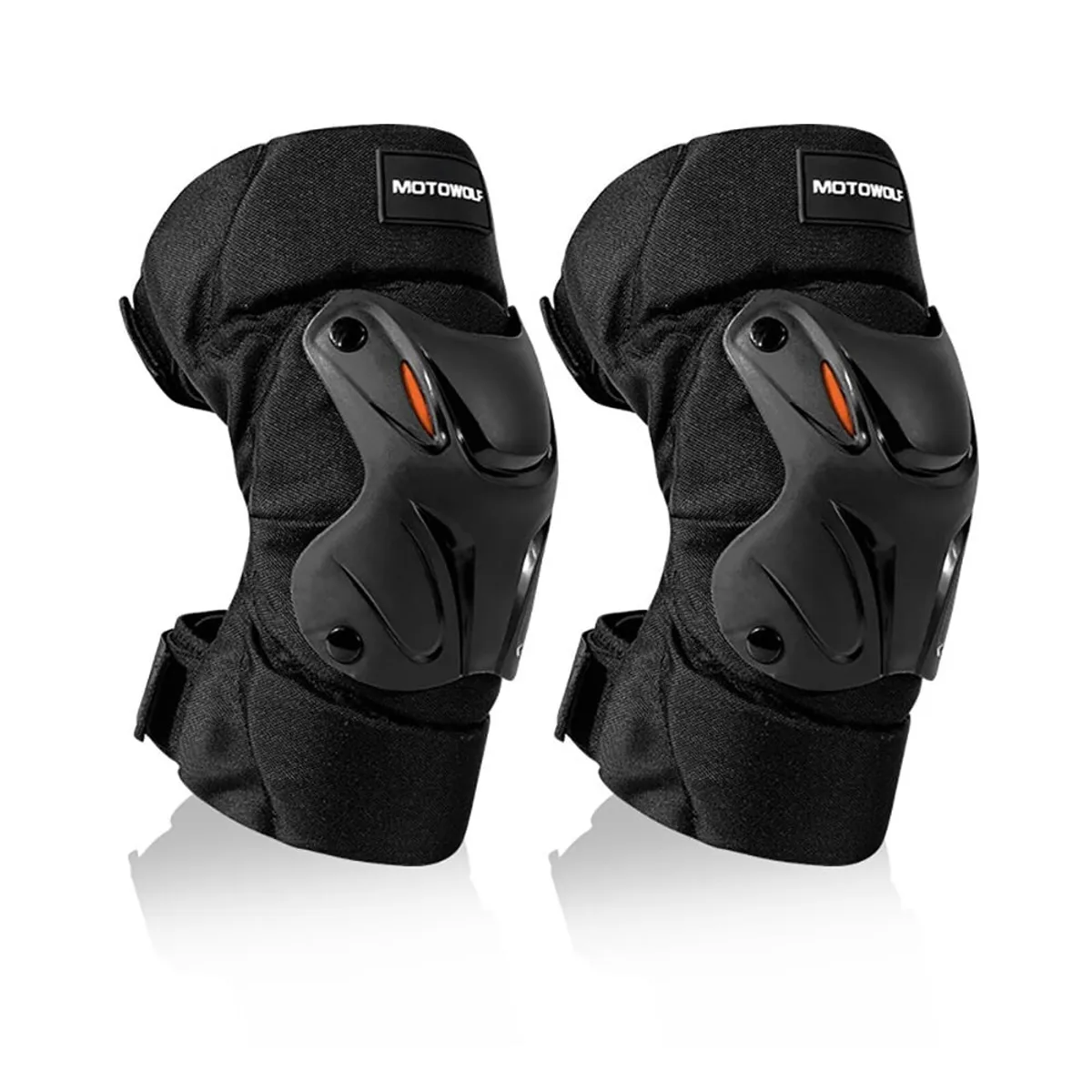 MOTOWOLF - Rodilleras para motociclismo y deportes Motowolf 1010