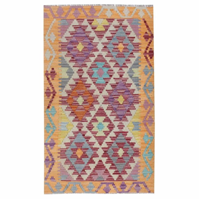 RUGS CL - Alfombra Rugscl Kilim Newtri Multicolor 058x089 7481KP