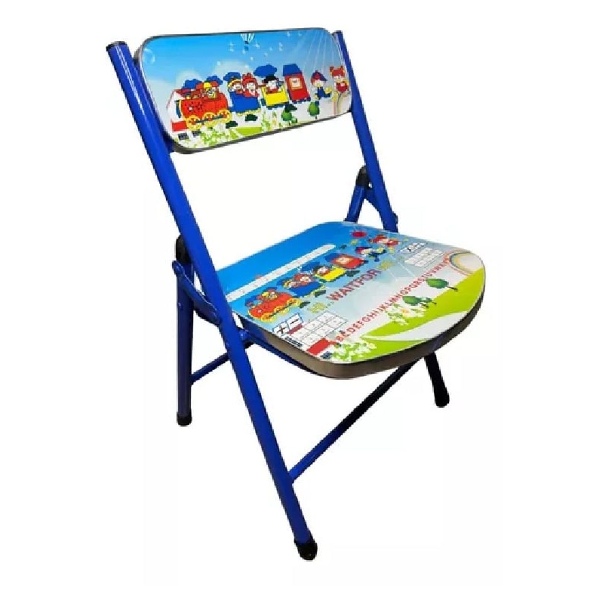 ANGELES DEL HOGAR - Set Mesa Escritorio + Silla Plegable Infantil Niña-Niño Abecedario