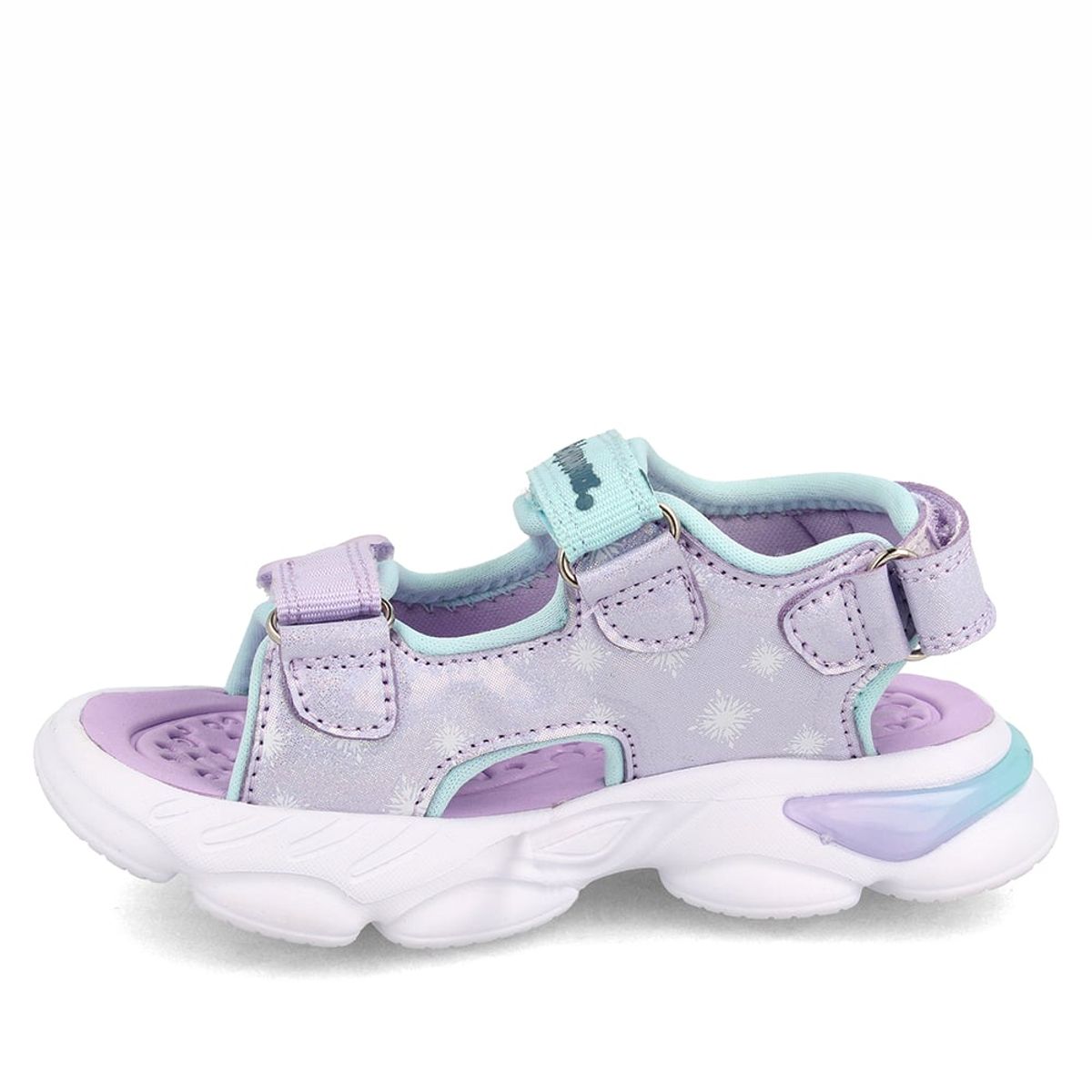 BUBBLE GUMMERS - Sandalia Niña Bubblegummers Frozen 3 Lila-Aqua