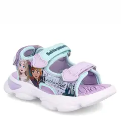 BUBBLE GUMMERS - Sandalia Niña Bubblegummers Frozen 3 Lila-Aqua