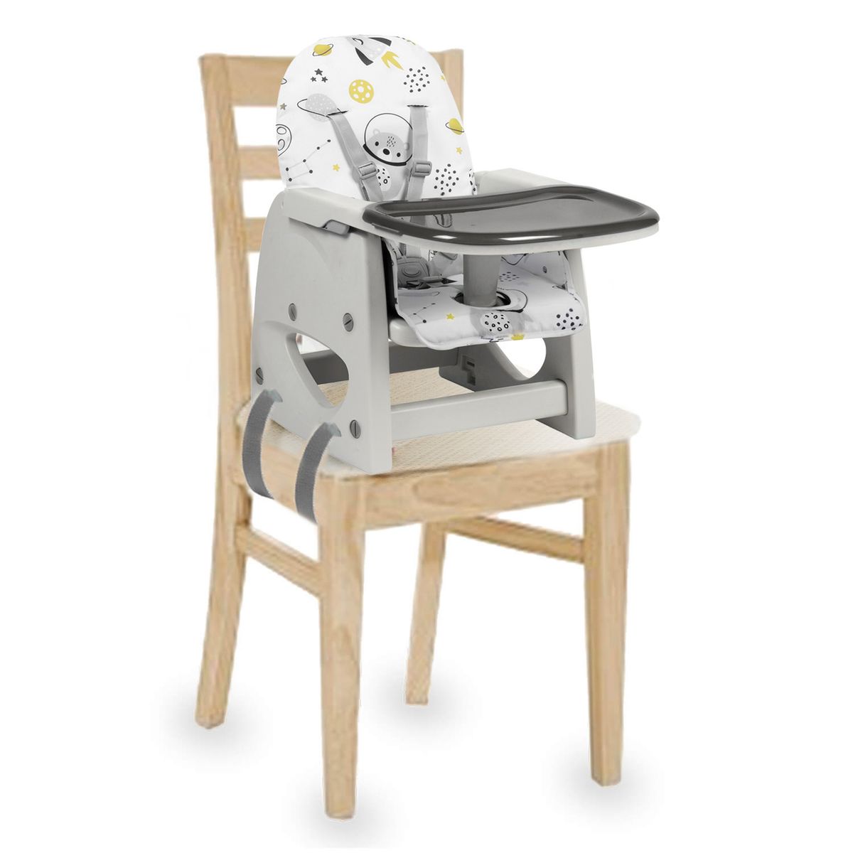 BBQOOL - Silla de Comer Escritorio Foodzy 4-in-1 Stone