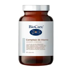 BIOCARE - COMPLEJO DE HIERRO 90CAP,