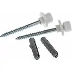 GENERICO - Kit Pernos De Anclaje Para Wc Alta Fijacion