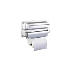 GENERICO - Dispensador Film Triple Para Cocina Porta Nova Porta Papel Aluminio