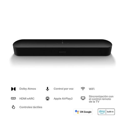 Imagen 2 del producto Soundbar Beam Gen 2 WiFi Negro