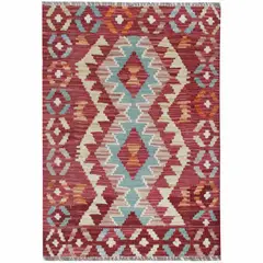 RUGS CL - Alfombra Rugscl Kilim Newtri Multicolor 061x080 7493KP