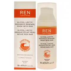 REN - Mascarilla Renovadora con Ácido Glicólico y Láctico 50ml