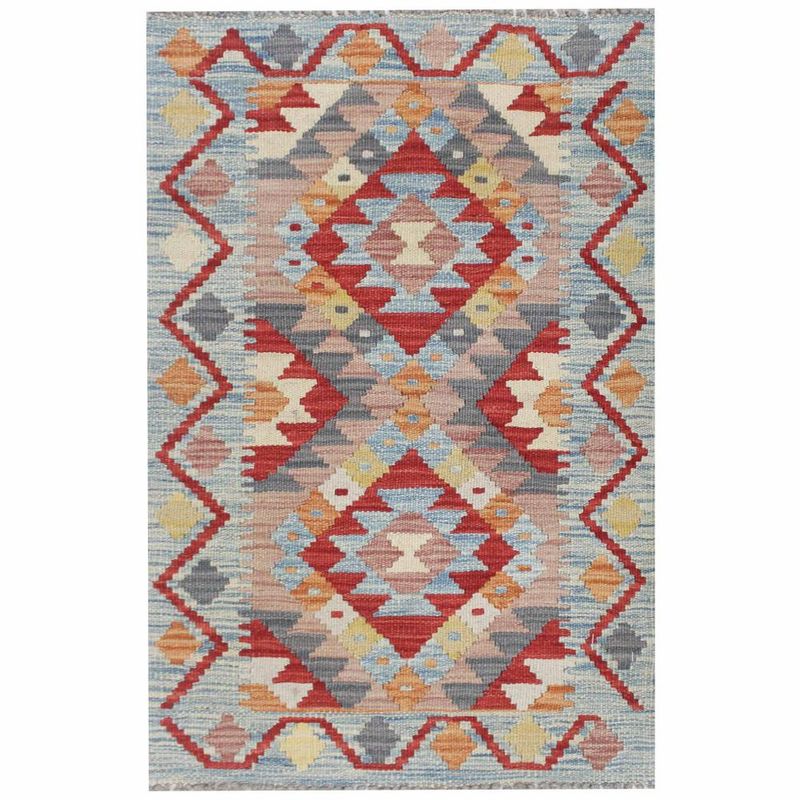 RUGS CL - Alfombra Rugscl Kilim Newtri Multicolor 060x096 7497KP