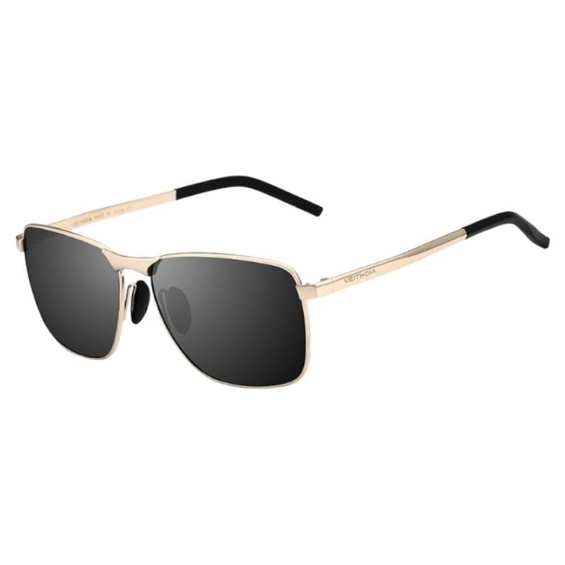 GENERICO - Lentes De Sol Polarizados Veithdia Protec Uv400 Mod Aviador.