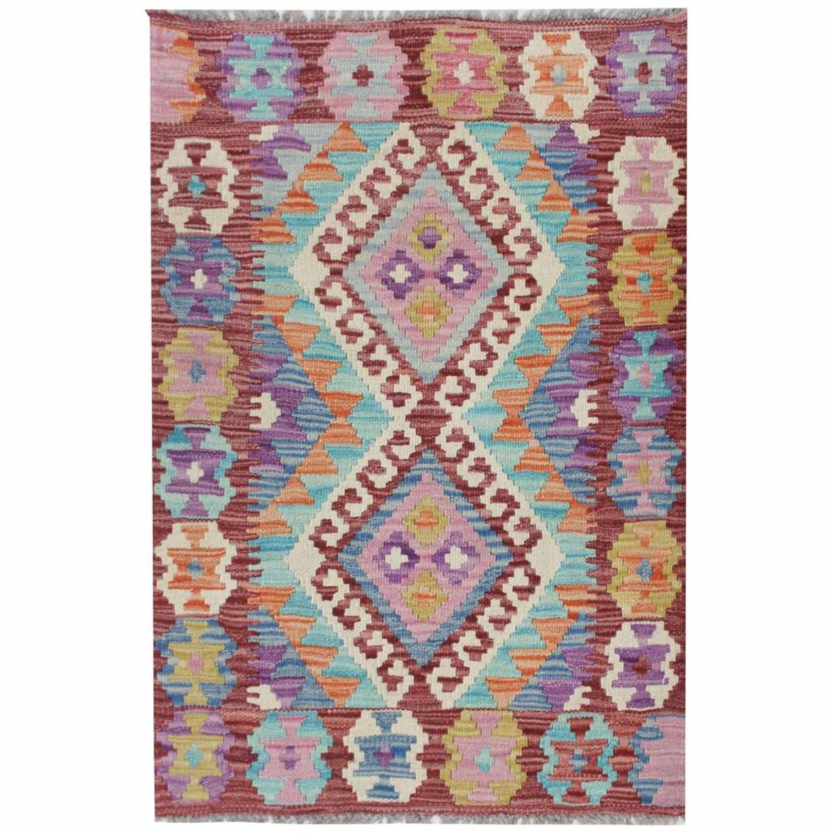 RUGS CL - Alfombra Rugscl Kilim Newtri Multicolor 067x090 7498KP