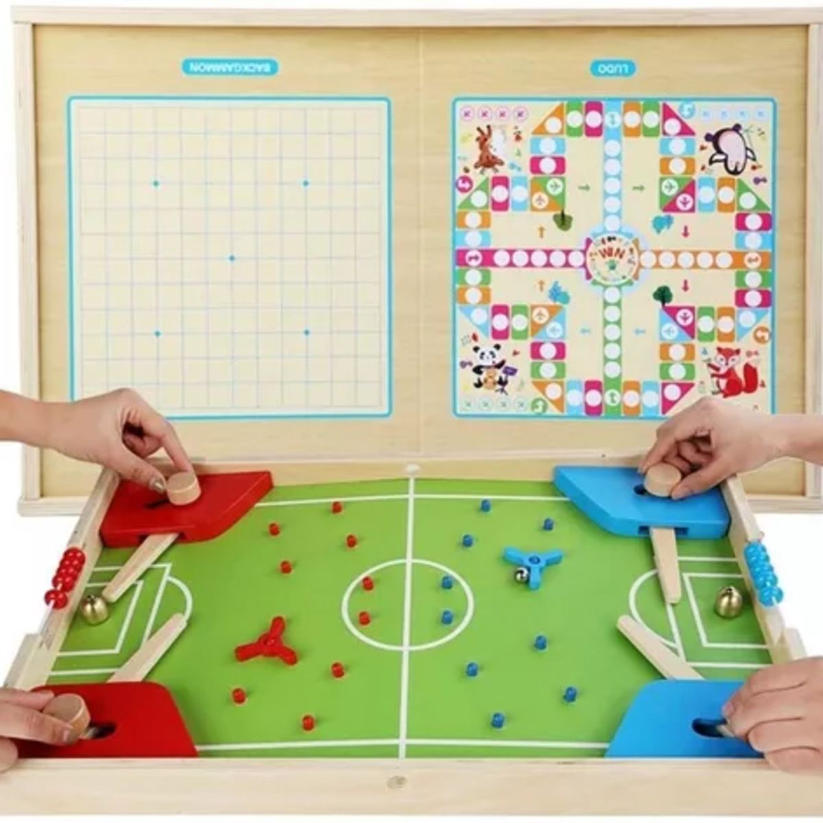 JUGUETERIA ESTELAR - Tablero de Mesa 3 en 1 Deportivo