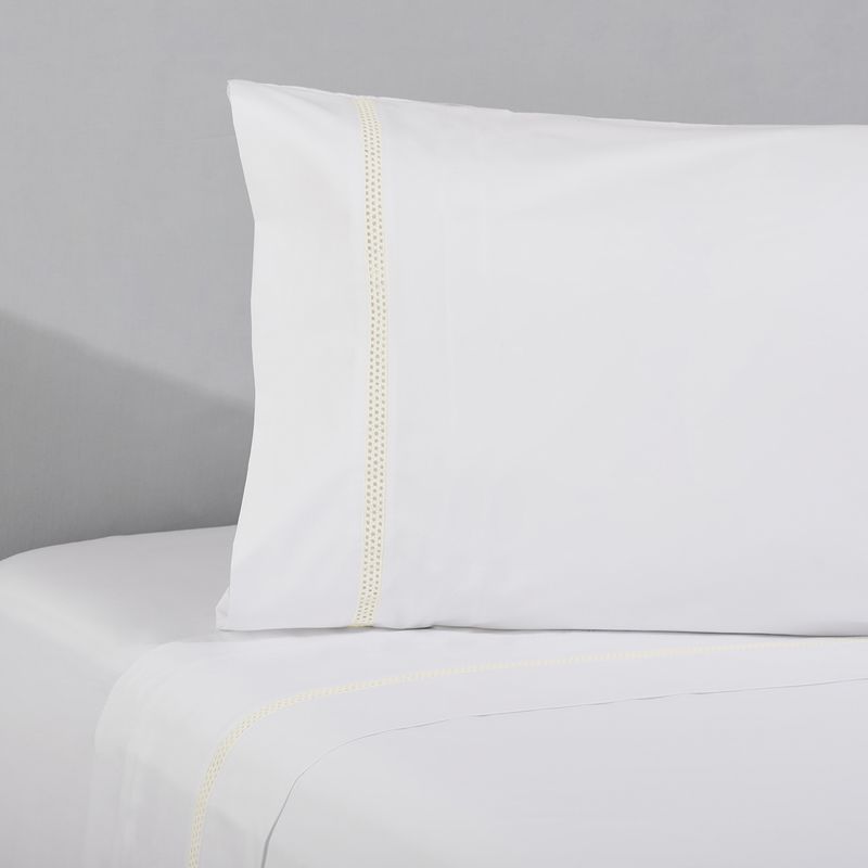 NINA HERRERA - Sábana Básica Manu Bicolor 220 Hilos Super King