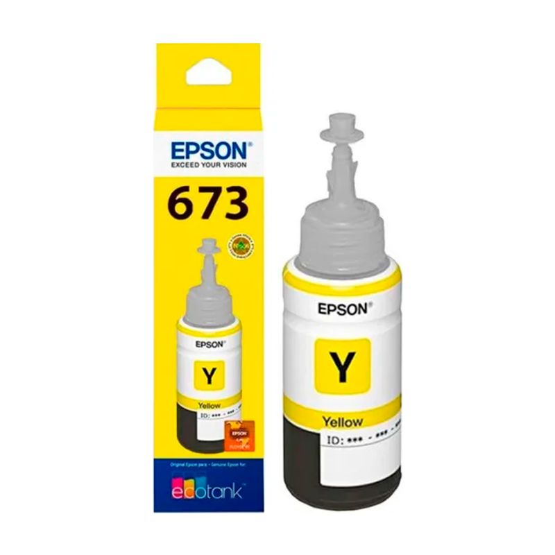 EPSON - Botella de Tinta Epson T673 Amarillo