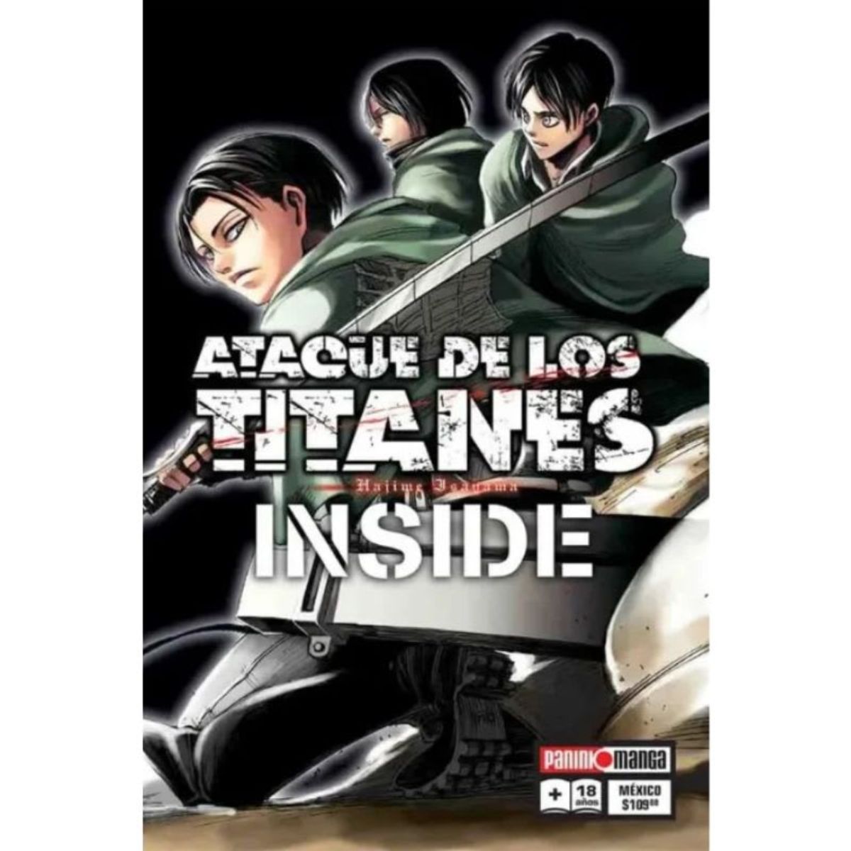 PANINI MÉXICO - ATAQUE A LOS TITANES, INSIDE  - PANINI MANGA