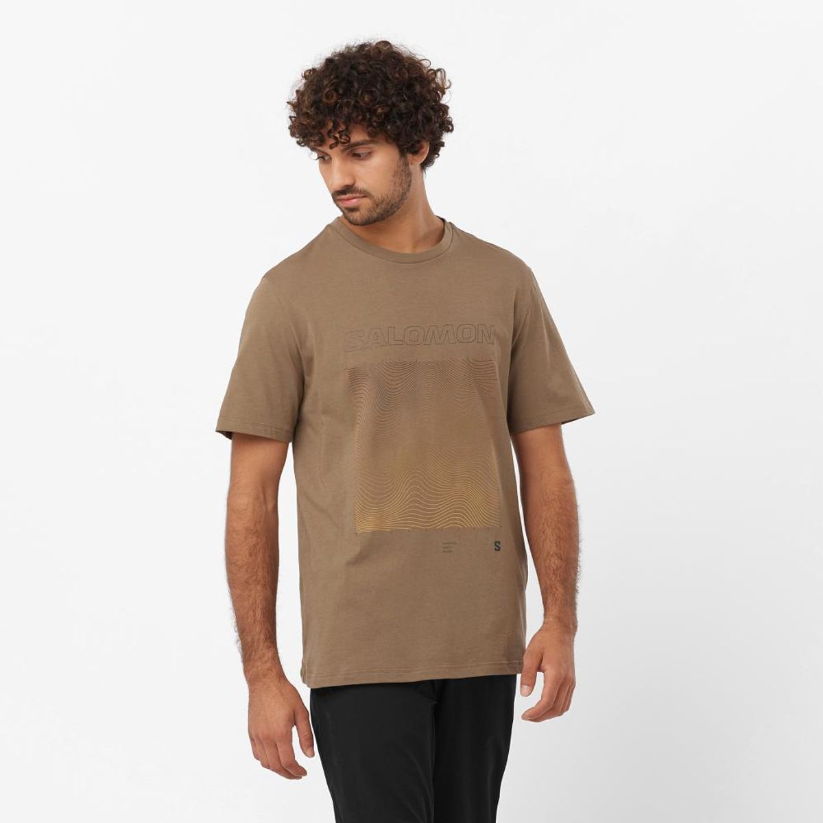 SALOMON - Polera Hombre Graphic Ss Tee M Be Salomon