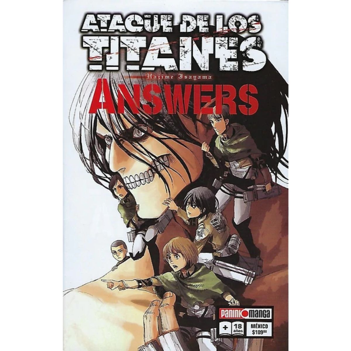 PANINI - ATAQUE DE LOS TITANES ANSWERS - PANINI MANGA