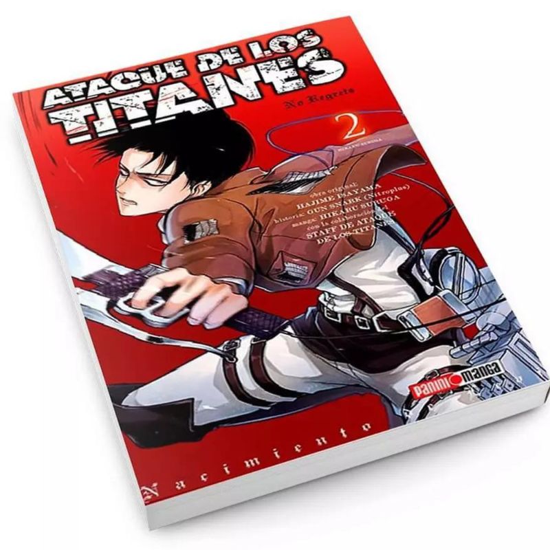PANINI MÉXICO - ATAQUE DE LOS TITANES NO REGRETS VOL. 02 - PANINI MANGA