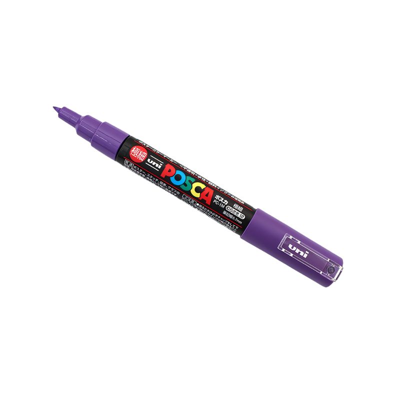MITSUBISHI - Lapiz Posca Pc-1m Violeta Punta Fina 07mm Japones