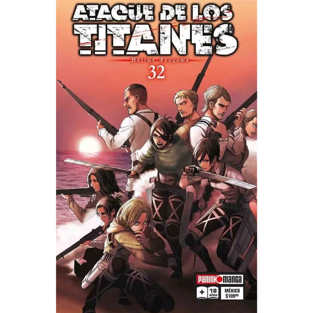 PANINI - ATAQUE DE LOS TITANES VOL. 32 - PANINI MANGA