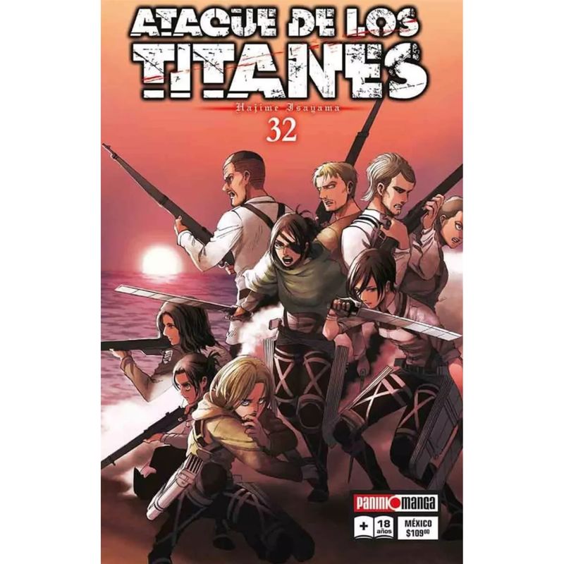 PANINI MÉXICO - ATAQUE DE LOS TITANES VOL. 32 - PANINI MANGA