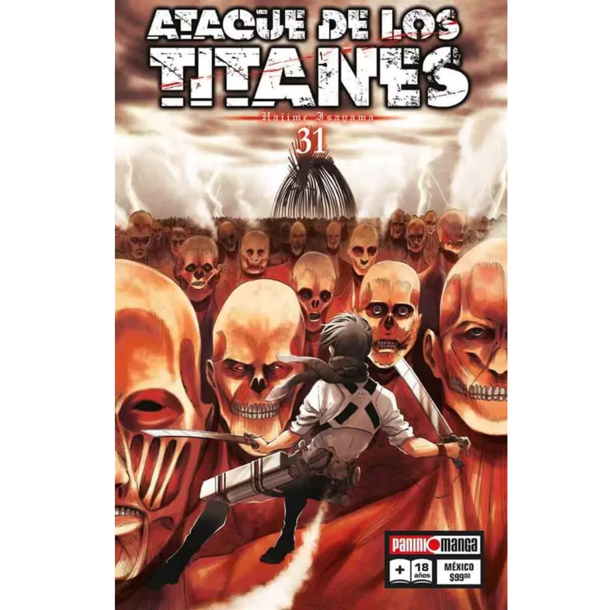PANINI - ATAQUE DE LOS TITANES VOL. 31 - PANINI MANGA