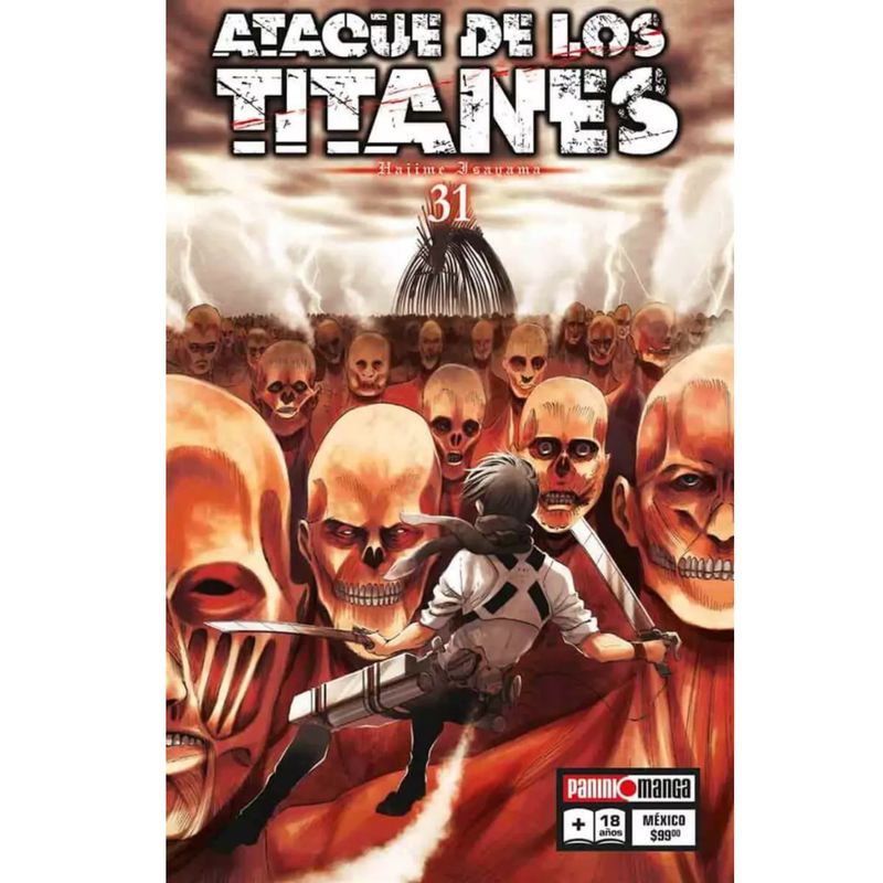 PANINI MÉXICO - ATAQUE DE LOS TITANES VOL. 31 - PANINI MANGA