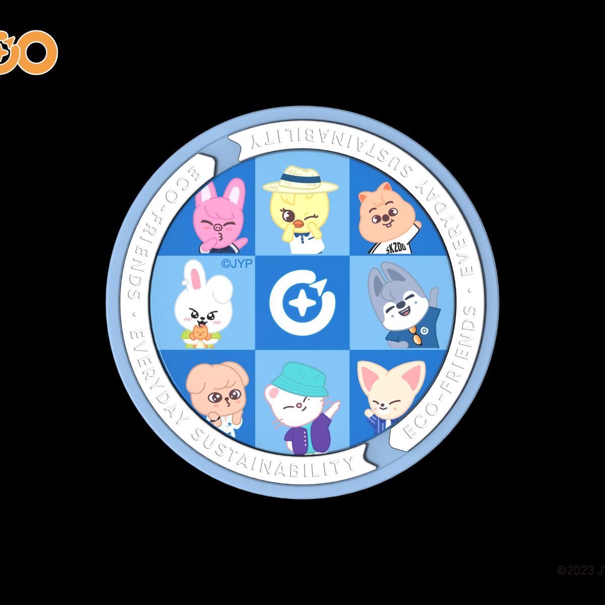 SAMSUNG - SKZOO Eco-Friends Cover Galaxy Buds2 Pro