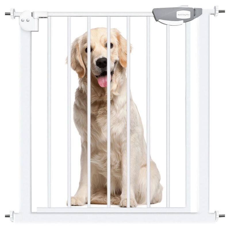 EVEREEN - Reja Seguridad Escalera Puerta Para Bebe Mascotas 76-83cm