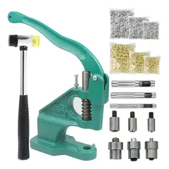 EVEREEN - Kit De Maquina De Broches + 3000 Ojetillos De 12