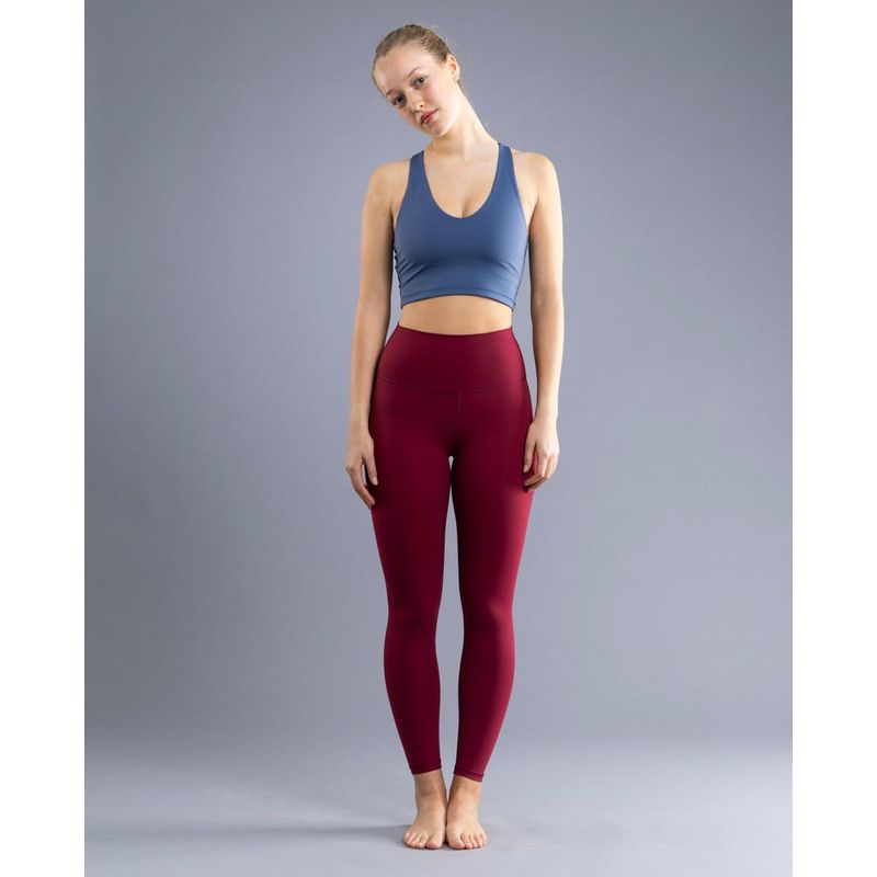 THEA - Legging Bolsillos Internos Atenea Wine