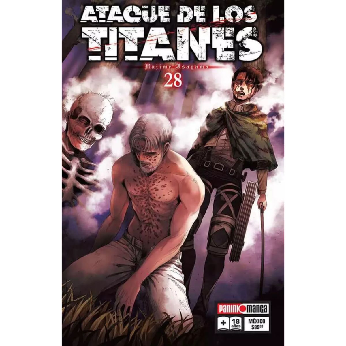 PANINI - ATAQUE DE LOS TITANES VOL. 28 - PANINI MANGA