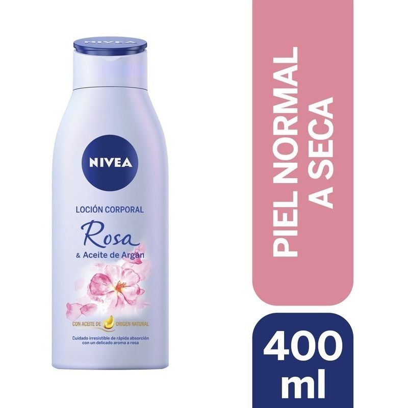 NIVEA - NIVEA BODY ROSAS ARGAN X 400 ML.-