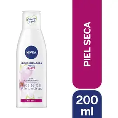 NIVEA - FACE LECHE LIMPIADORA SUAVE X 200 ML.-