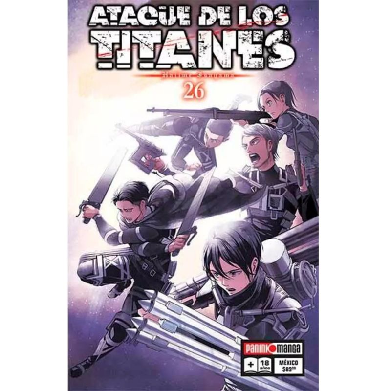PANINI MÉXICO - ATAQUE DE LOS TITANES VOL. 26 - PANINI MANGA